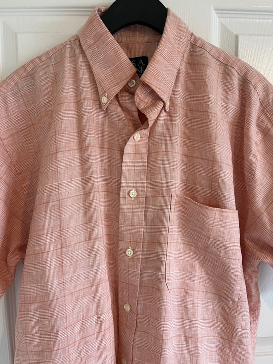 Jos. A. Bank Other - Jos. A. Bank 100% Linen Short-Sleeve Button-Down Shirt